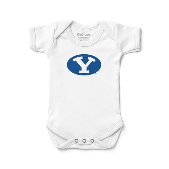 Newborn & Infant Chad & Jake White BYU Cougars Bodysuit