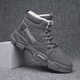 thumbnail image 4 of Zapatos de trabajo cómodas con forro de piel ligera para hombre Zapatos de senderismo antideslizantes Likrtyny Tenis De Mujer Tenis De Hombre, 4 of 8