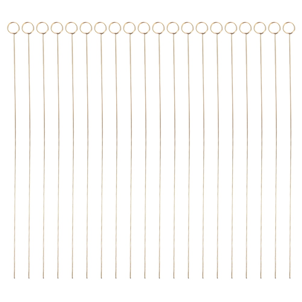 60Pcs Round Floral Picks Flower Card Holder Stick Bouquet Card Picks