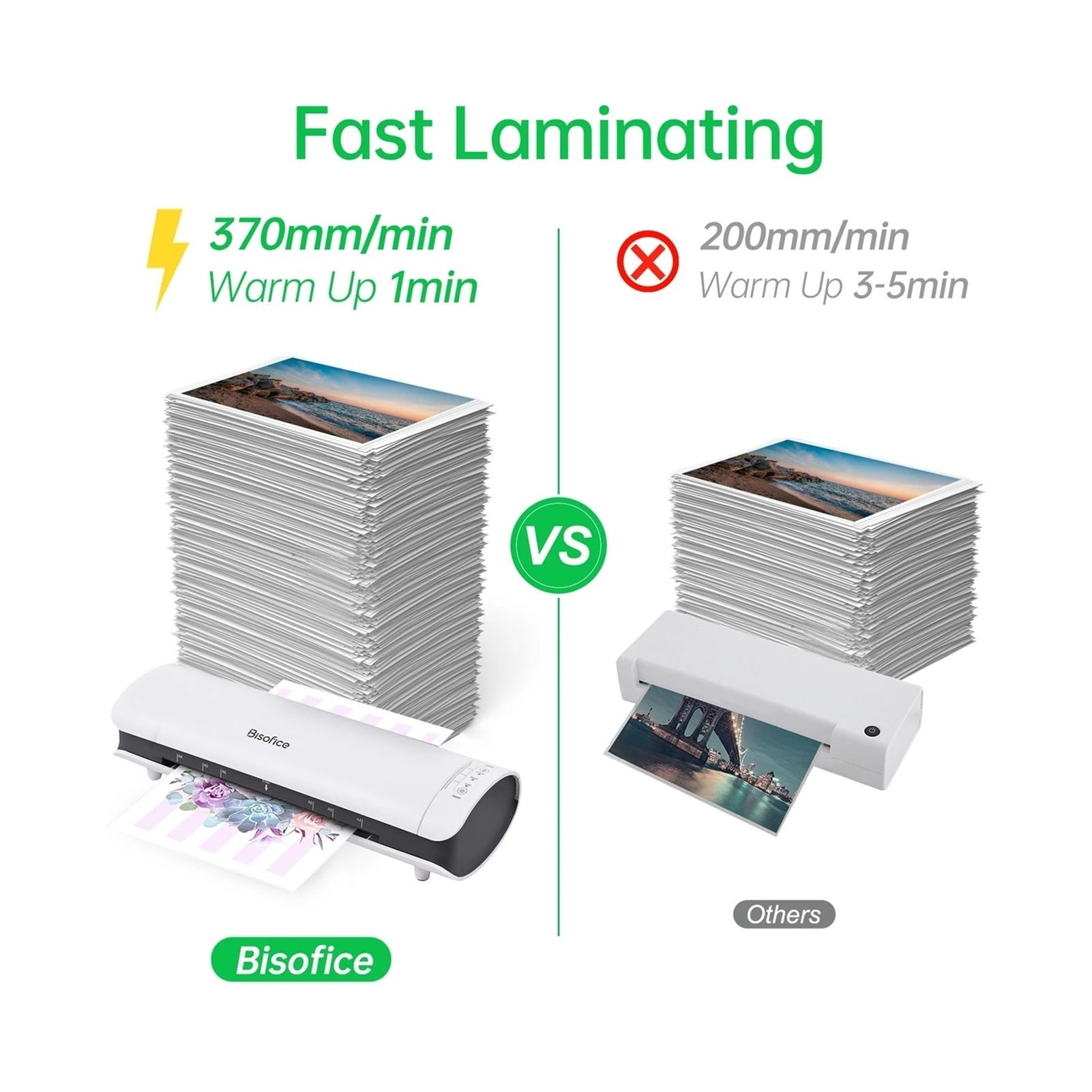 SL988 Desktop A4 Laminator Machine Set Hot And Cold Lamination 2 Roller System With Paper Cutter Rounder Hole Puncher