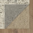 thumbnail image 4 of Mohawk Home Agatha Washable Low Pile Stain and Fade Resistant Indoor Area Rug, Cream, 5' 3" X 8', 4 of 9