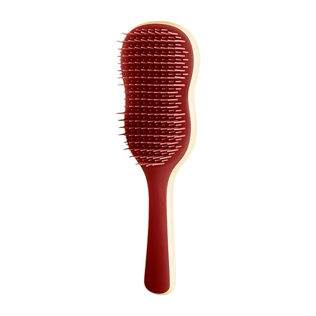 Peine de hoja de plátano para cabello largo, peine de masaje doméstico, peine especial con cojín de aire para mujer