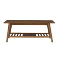 thumbnail image 6 of Linon Charlotte Coffee Table, Brown, 18.5 inches Tall, 6 of 10