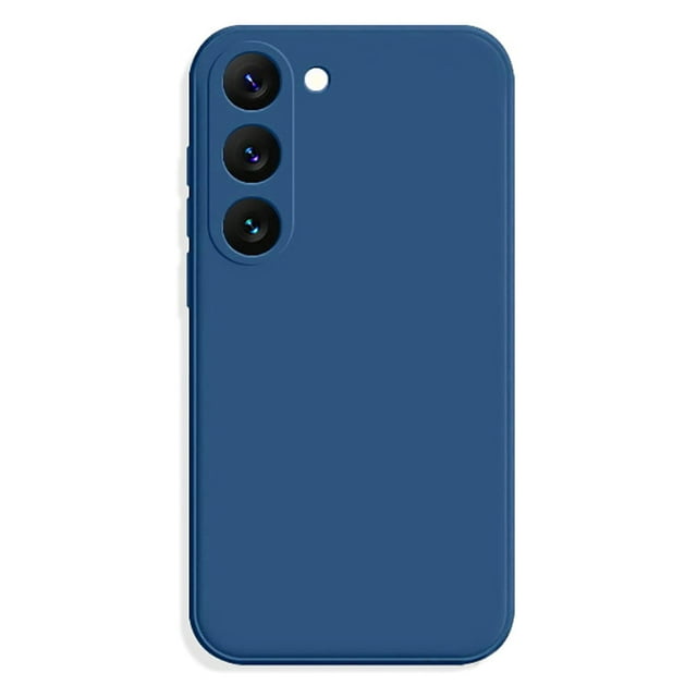 PANDACO Étui Coquille Souple Mat Bleu Marine pour Samsung Galaxy S23