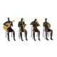 thumbnail image 1 of Deco 79 Polystone - Escultura Decorativa para m&uacute;sico, decoraci&oacute;n del hogar, estatuas con Instrumentos Dorados, Juego de 4 Cifras Decorativas de 5 Pulgadas de Ancho, 8 Pulgadas de, 1 of 8