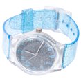 thumbnail image 4 of Reloj de moda para niños, reloj de pulsera colorido y brillante, reloj de cuarzo creativo, decoración de muñeca azul, 4 of 5