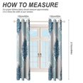 thumbnail image 2 of Marine Coral 2pcs Blackout Curtains For Living Room Bedroom Grommet Top Window Set for Left And Right Biparting Open, 2 of 6