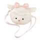 thumbnail image 4 of Bolso bandolera con forma de animal, suave y con cremallera, ideal para niños y adultos, ideal como regalo de fiesta. Cordero, 4 of 9
