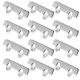 thumbnail image 1 of unbranded 20Ud Clampas Para Puertas De Vidrio Con Dobles Plata Fácil Instalación Y Uso Seguro, 1 of 6