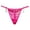 Hot Pink, variant on Women Underwear Thongs Lace Bikini Panties G String Thong Stretch Ladie Brief Thong