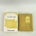 thumbnail image 5 of LUXSILVER Pillowcases, Soft Wrinkle Resistant and Easy Care Pillow Cases, 20x26 inches, Yellow, 5 of 10