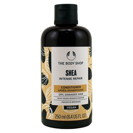 The Body Shop Shea Intense Repair Conditioner for Dry Damaged Hair 8.4 Fl Ounce