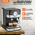 thumbnail image 2 of VEVOR 15 Bar, Espresso Machine with Milk Frother Steam Wand, Professional Coffee Maker, 2 of 9