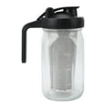 thumbnail image 1 of Cold Brew Coffee Maker Pitcher with Stainless Steel Filter Thick Glass Iced Coffee Maker Pitcher Jar, Dishwasher Safe, Spout Lid and Handle for Home Office, 1 of 7