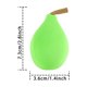 thumbnail image 3 of Esponja para maquillaje Fiudx Forma de fruta huevos de belleza de doble uso húmedos y secos, 3 of 3