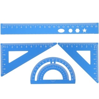  STOBOK 1 Box Ruler Set Square Tools Measurement Tool