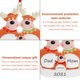 thumbnail image 2 of 2PCS Red Eye Stuffed Plushie Gothic Mothman Plushie para la decoraci贸n del hogar Regalo de Halloween, 2 of 6