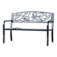 thumbnail image 2 of 48.25" Black Birds and Branches Rectangular Garden Bench, 2 of 2