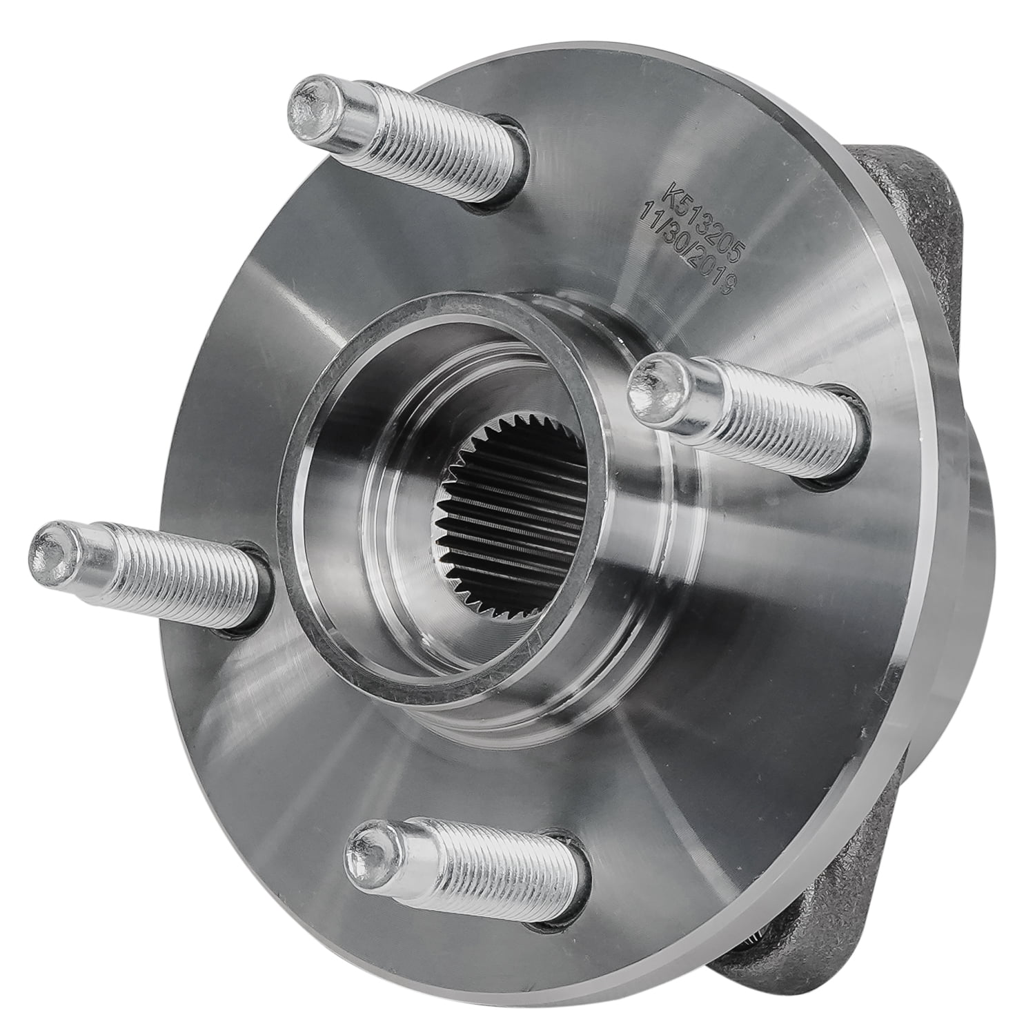 Detroit Axle - Front Wheel Bearing Hubs for 2005-2010 Chevrolet Cobalt, Saturn Ion Pontiac Pursuit G5, Replacement 2006 2007 2008 2009 Wheel Bearing and Hubs Assembly Set [4 Lugs Non-ABS]