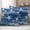 Navy Blue, variant on Brown Coastal Outdoor Waterproof Throw Pillow Covers 16x16 Set of 2, Summer Ocean Waves Ombre Sea Starfish Decorative Pillowcases Cushion Pillowcase for Couch Sofa Patio Outside Pillow Protector