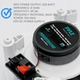 thumbnail image 5 of Pyle PDICBT852RD 8 Inch 250 Watt Bluetooth In Ceiling Wall Speakers, 2 Pack, 5 of 5