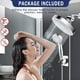 thumbnail image 2 of Juego de ducha de estilo americano, ducha de mano de triple función, soporte antiadherente, manguera, juego de ducha con cabezal de baño, 2 of 4