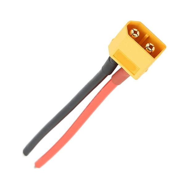 Cable Divisor En Y XT60 – Adaptador Doble Para Baterías En Paralelo – Longitud 10 Cm, Calibre 14AWG Para Drones Y Multicopters