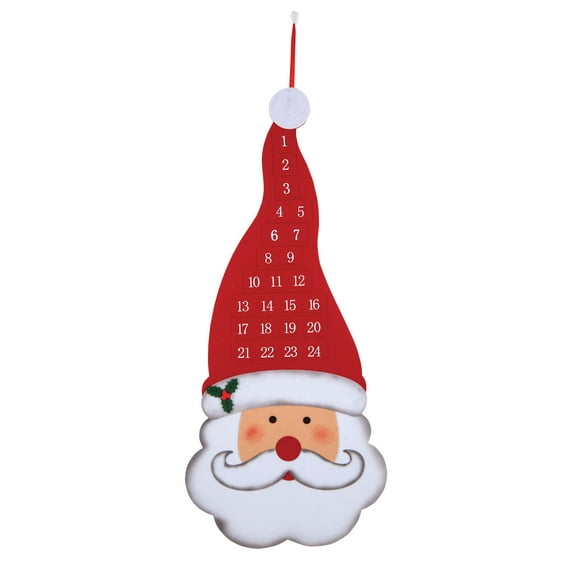 Santa Head Advent Calendar