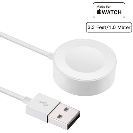 Watch Charger,Magnetic Watch Wireless Charger Watch Charging Cable for Apple Watch Series 5/4/3/2/1,38mm,40mm,42mm,44mm (1M)