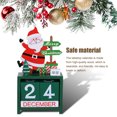 thumbnail image 2 of Yuarrent Calendario de cuenta regresiva de de de Navidad, decoración de Mini fiesta, adorno de Año Nuevo, juguetes para niños, Type2 NO2, 2 of 6