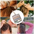thumbnail image 4 of Diadema trenzada Diadema de goma de alta elasticidad Diadema con cinta de color, 4 of 7