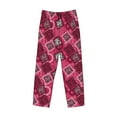 thumbnail image 4 of Xecao Geometry Men's Straight Lounge Pajama Pants: The Ultimate in Comfortable Sleepwear, 4 of 9