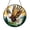 Stained Glass 5.9 Inch, variant on Stained Glass Style Eagle Window Hanging – Wildlife Art Accent