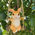 thumbnail image 1 of SSZMDLB under $5 Bunny Garden Hanging, Cute Rabbit Swag Pendant for Outdoor, Hanging Bunny Decoration for Courtyard and Balcony, Whimsical Animal Pendant for Tree and Garden, 1 of 9