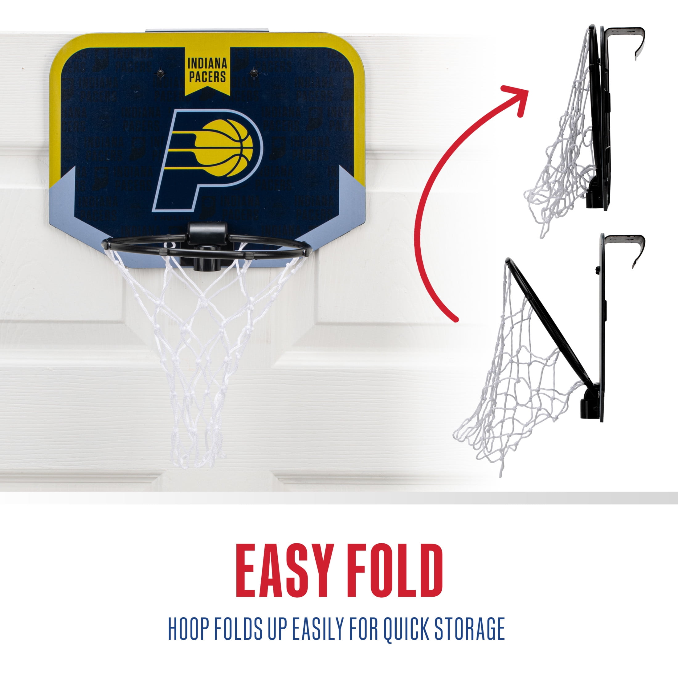 Franklin Sports NBA Indiana Pacers Mini Basketball Hoop - Walmart.com