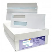 Double Window Envelopes. Self Seal with Security Tint Inside. Compatible with Quickbook and other Checks. Box of 500