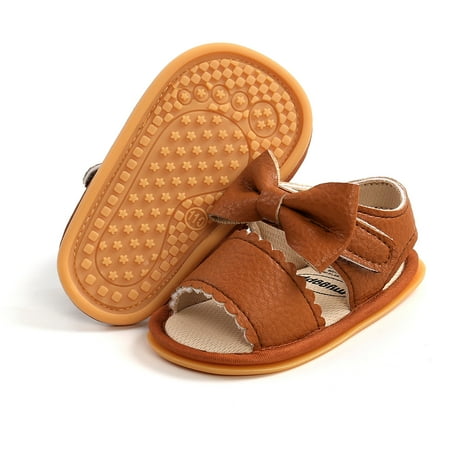 

Cathalem Toddler Girl Water Shoes Size 6 Shoes Baby Soft Summer Walking Flat Rubber Sandals Boys Toddler Boy Sandals Size 8 Brown 13\12-18m