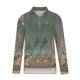 thumbnail image 4 of ICHUANYI Liquidación Camisas con Botones Estampados para Mujer Blusa Suelta con Cuello en V Manga Larga Túnica de Trabajo Informal Tops con Bolsillo ICHUANYI WER202308255206, 4 of 5