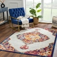 thumbnail image 2 of BoutiqueRugs Istanbul Farmhouse Area Rug - Off White, Mustard, Navy - 9' x 12', 2 of 14
