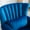 Blue, variant on Dayalane Mid-Century Modern Accent Chair, Tufted Wingback Reading Armchair for Living Room, Bedroom, Office, Comfy Club Chair with Padded Back, Teal