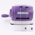 thumbnail image 4 of Yeacher Manual Die Cutting Embossing Machine Card Embosser for PVC Card Credit ID Festivals Paper, 4 of 6