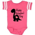thumbnail image 3 of Inktastic Happy Valentines Day with Dinosaur Silhouette and Heart Boys or Girls Baby Bodysuit, 3 of 5