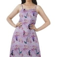 thumbnail image 5 of Moomaya Summer Outfits Rayon Printed Womens Dresses Casual Wear Ladies Clothing, 5 of 6