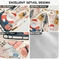 thumbnail image 2 of FORMRS Boys Swim Trunks Quick Dry Mesh Liner Boardshorts Sizes XS-XL, Beige Christmas Santa, 2 of 7