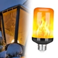 thumbnail image 1 of Bombilla de fuego parpadeante, bombilla con Base E27, llama con detección de gravitación, bombilla parpadeante resistente, bombilla LED iluminada para Luz amarilla E27, 1 of 8