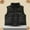 Quilted Vest-Black, variant on Gamivast Puffer Vest Girls Quilted Oversized Stand Collar Sleeveless Down Coats with Pockets Warm Winter Zip up Button Down Jackets for Kids Teen 3-13 Years Old
