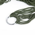 thumbnail image 4 of Himition 1Pc Portable Hammock Leisure Hammocks Nylon Outdoor Hammock Camping Garden Outdoor (Green), 4 of 6