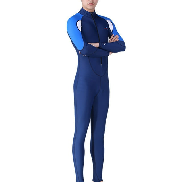 Trajes de neopreno Traje de surf de una pieza Traje de baño de protección UV multifuncional Traje de baño Traje de buceo con cremallera frontal Trajes de neopreno de medusas Mono Hombres 4XL Advancent OD003636-09