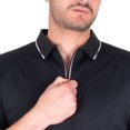 thumbnail image 4 of Generra | Playera Tipo Polo con Ribete para Hombre 518740 Negro, 4 of 4