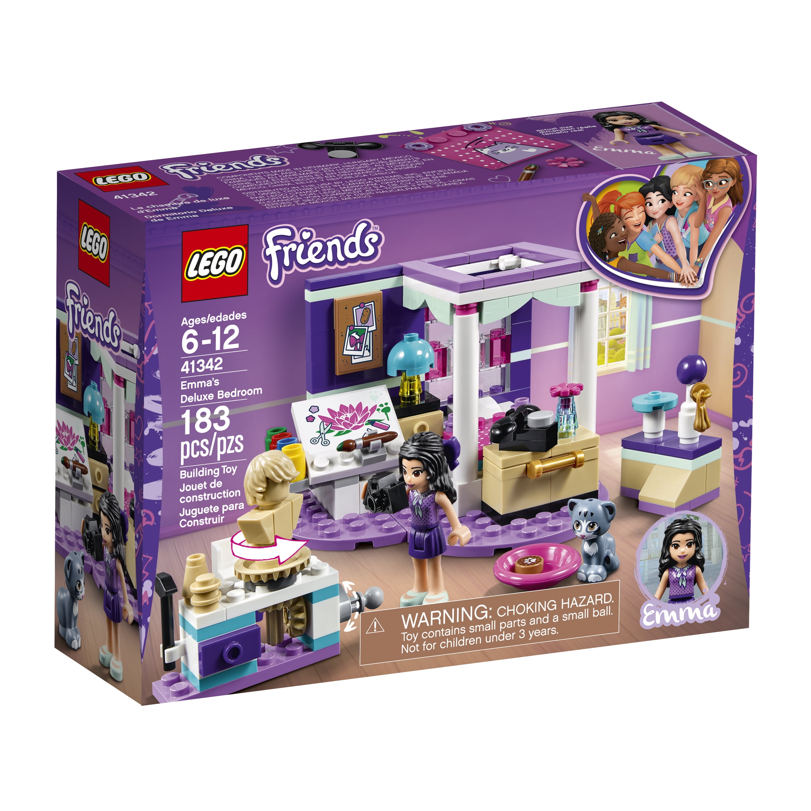 emma's room lego friends
